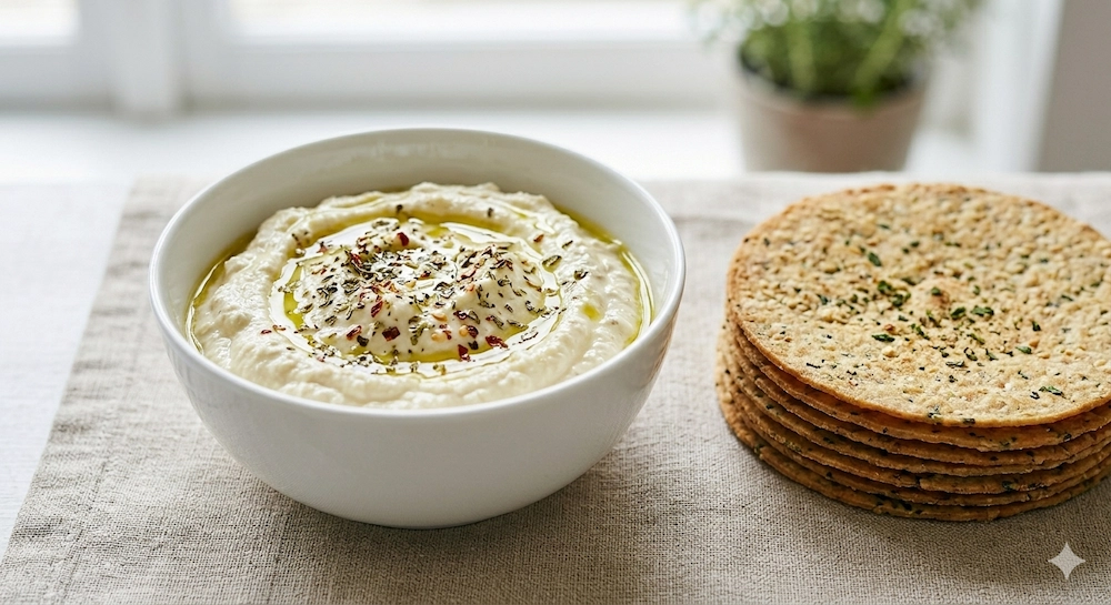 Hung Curd & Herb Dip