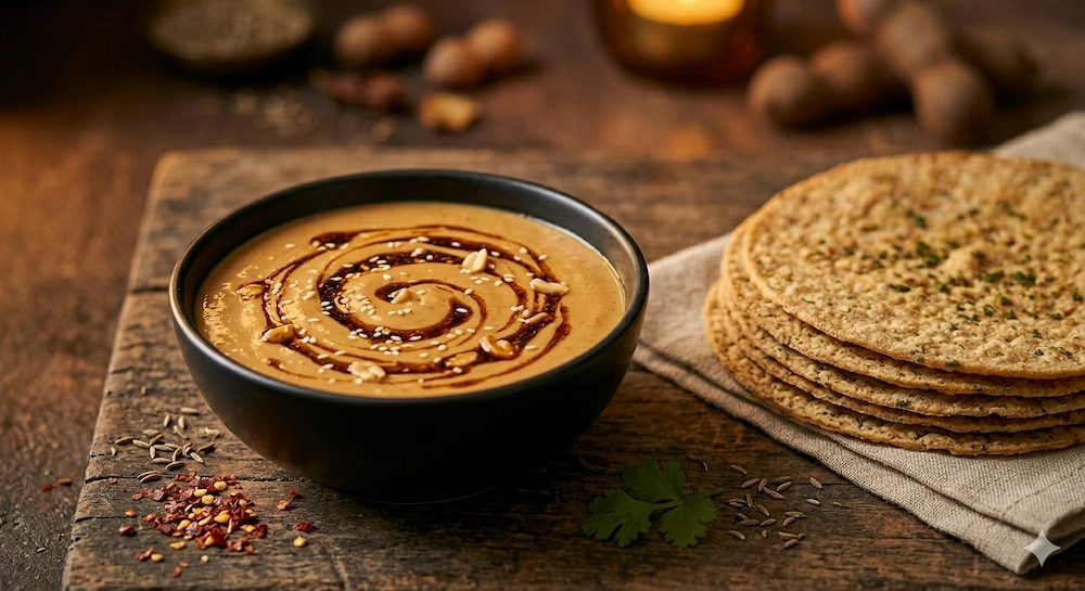 Peanut Butter Chilli Dip