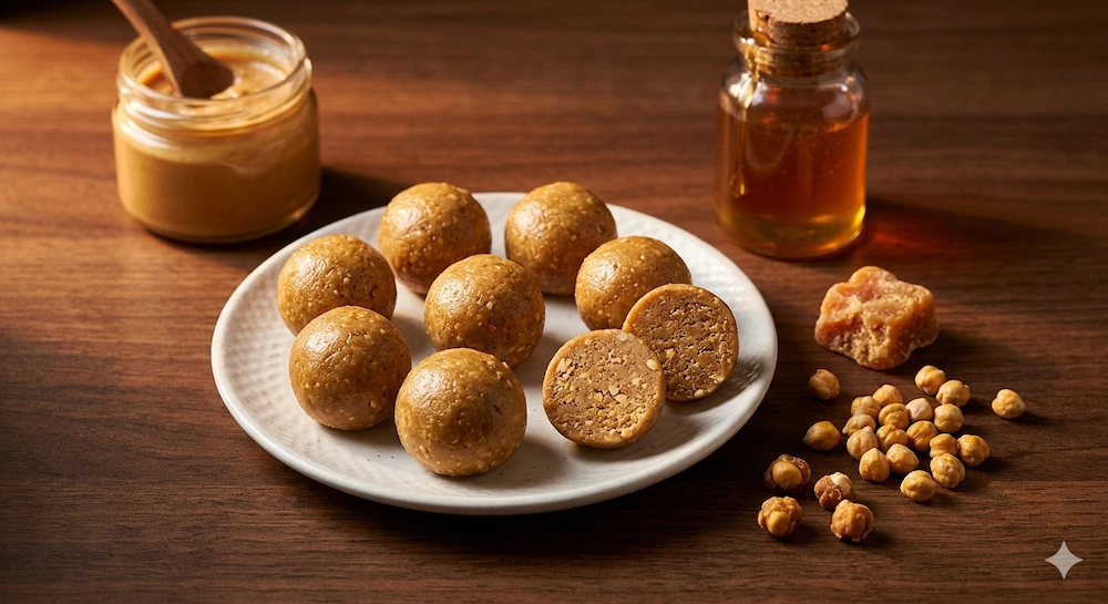 Gud Chana Breakfast Parfait